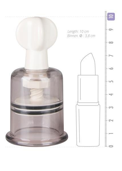 Pompka-Nipple & Clit Suckers Medium 2 pcs Easytoys