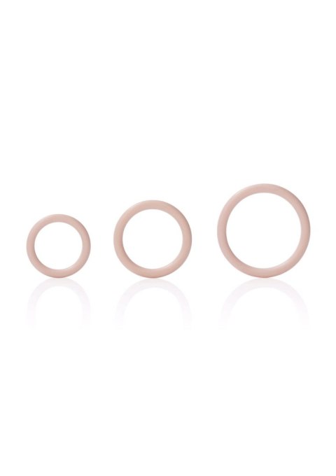 Silicone Support Rings Light skin tone CalExotics