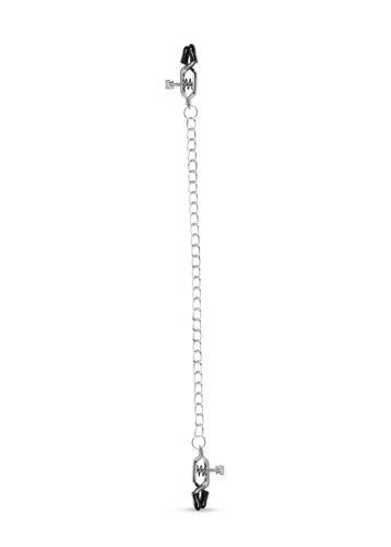 Stymulator-Big Nipple Clamps With Chain Easytoys