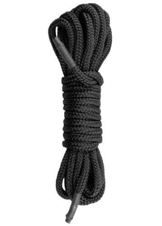 Wiązania-Black Bondage Rope - 5m Easytoys