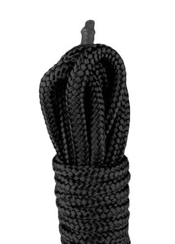 Wiązania-Black Bondage Rope - 5m Easytoys