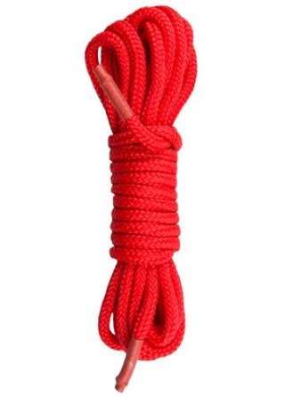 Wiązania-Red Bondage Rope - 5m Easytoys