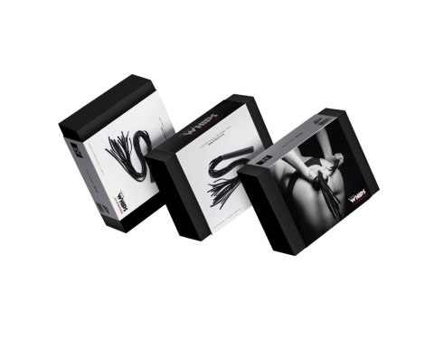 Pejcz-WHIPS duży pejcz, czarny Whips Collection