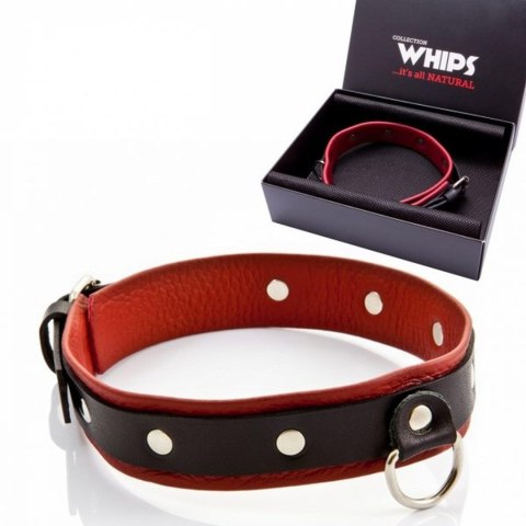 Wiązania-WHIPS obroża damska średnia Whips Collection