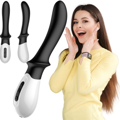 Wibrator-Silicone Prostate / G-spot Massager USB 10 Function / Heating B - Series Fox