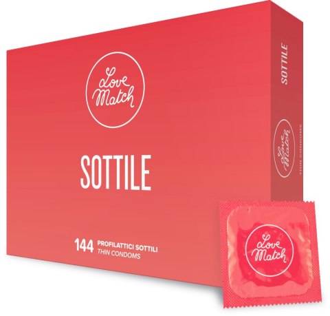 Prezerwatywy-Love Match Sottile - 144 pack Love Match