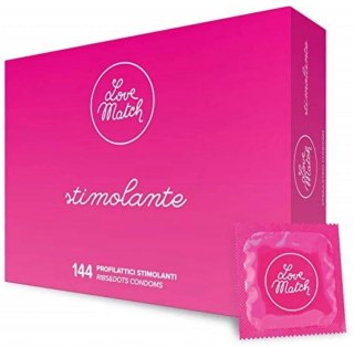 Prezerwatywy-Love Match Stimolante - 144 pack Love Match