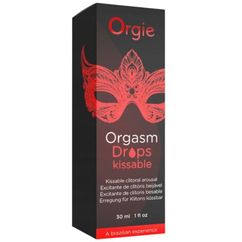 Żel-ORGASM DROPS KISSABLE - 30 ML Orgie