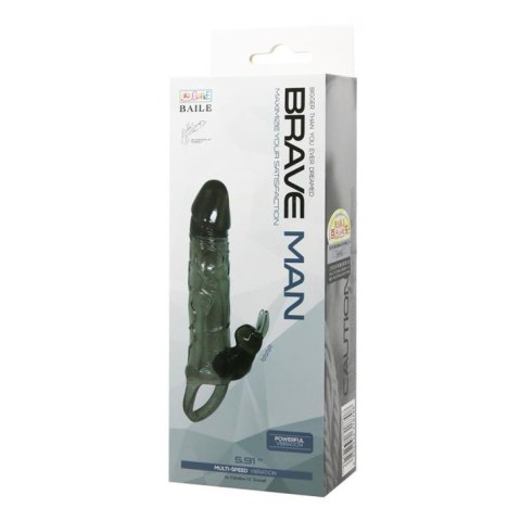 BAILE - BRAVE MAN SMOKE 5,91"" MULTI-SPEED vibration BAILE