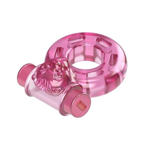 BAILE - Vibrating Cock Ring Bear Pink BAILE