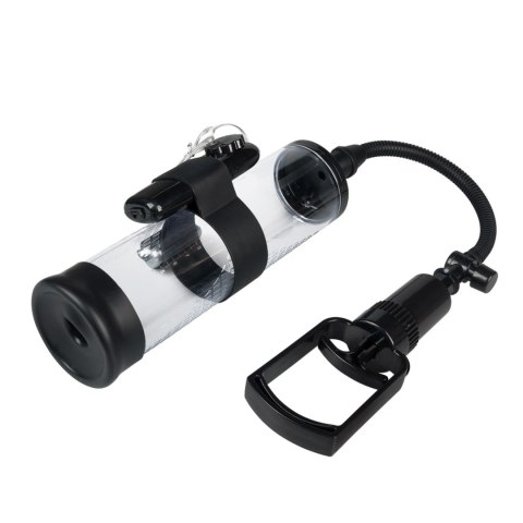 Pompka-Powerpump MAX Vibrating - Black&Clear B - Series Power