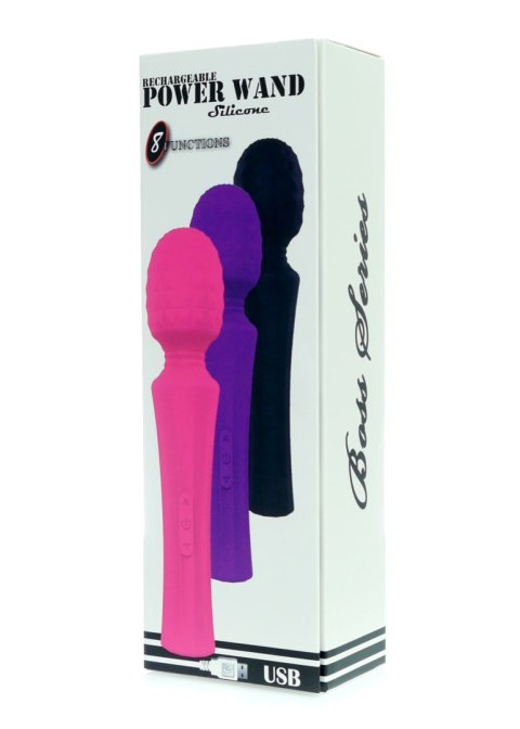Stymulator-Rechargeable Power Wand - Black B - Series Magic
