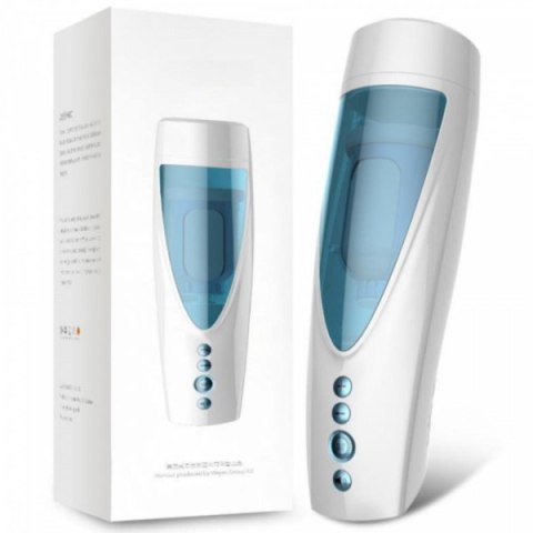 Masturbator-Vibrating, Rotating and Flashing Masturbation USB 10+10 Function / Talk Mode B - Series Fox