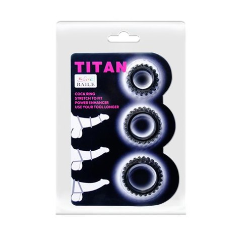 BAILE -TITAN three ring set BAILE