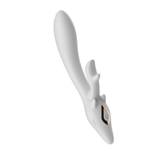 Wibrator- Vibrator silicone 10 vibration function white B - Series Joy