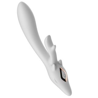Wibrator- Vibrator silicone 10 vibration function white B - Series Joy