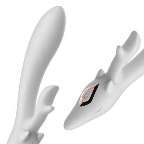 Wibrator- Vibrator silicone 10 vibration function white B - Series Joy