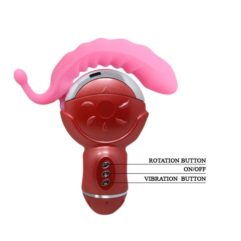 BAILE- ROLLING FUN II, 12 vibration functions 6 rotation functions Bendable BAILE