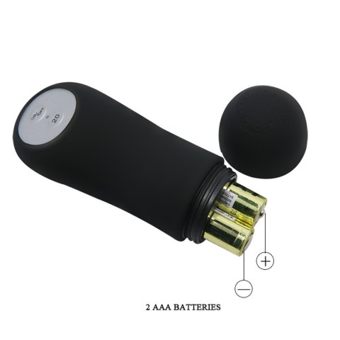 BAILE - BUTT PLUG, 20 vibration functions Wireless remote control BAILE