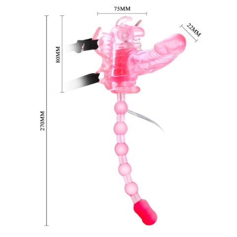 BAILE- BUTTERFLY, 7 vibration functions BAILE