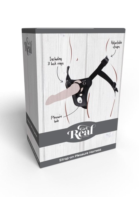 Strap-On Pleasure Harness Black TOYJOY