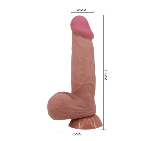 BAILE - Sliding Skin 8,5'' Suction base Bendable TPR BAILE