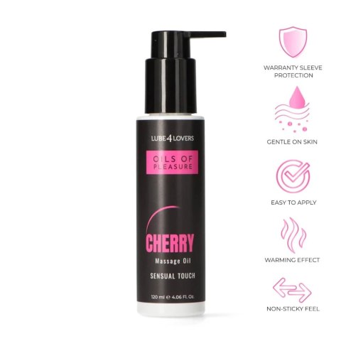 OILS OF PLEASURE o zapachu wiśni 120 ml Lube4lovers