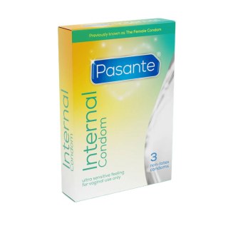 Pasante Internal Condoms 3 pcs Pasante
