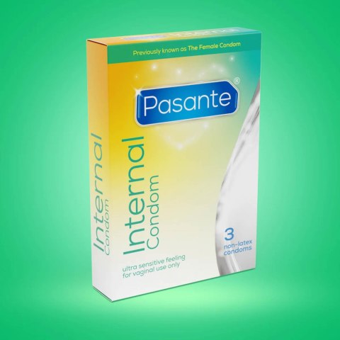 Pasante Internal Condoms 3 pcs Pasante