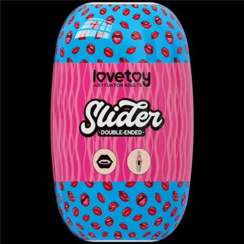 Slider Double-Ended Masturbator Mouth and Vagina Lovetoy