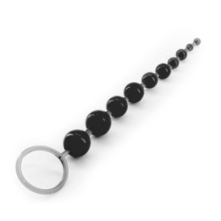 10 BEAD ANAL CHAIN CRUSHIOUS BLACK Crushious