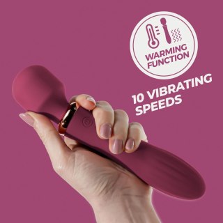 CRUSHIOUS DUAL MASSAGE WAND JINX RED WINE Crushious