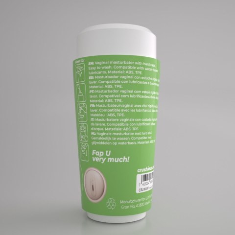 CRUSHIOUS FAPPUCINO CREAMY PUSS PORTABLE VAGINAL MASTURBATOR Crushious
