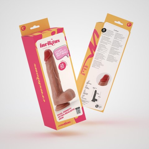 CRUSHIOUS INVIKTUS 9 LIQUID SILICONE DILDO FLESH Crushious