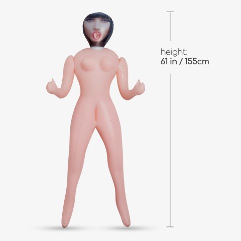 CRUSHIOUS MARIE L'APPRENTIE SOUBRETTE INFLATABLE DOLL WITH STROKER Crushious