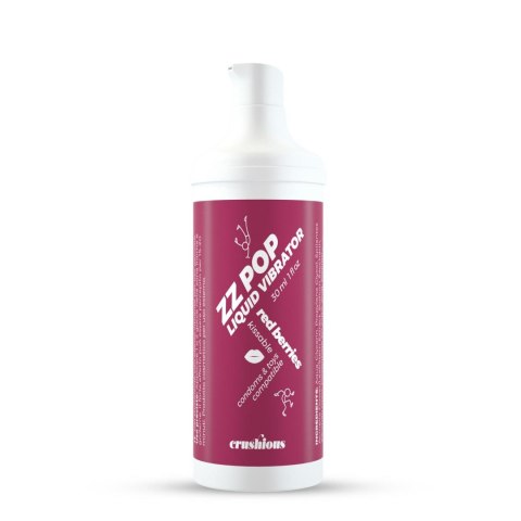 CRUSHIOUS ZZ POP LIQUID VIBRATOR RED BERRIES AROMA 30ML Crushious