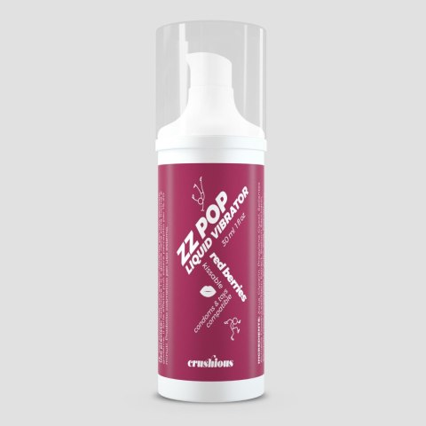 CRUSHIOUS ZZ POP LIQUID VIBRATOR RED BERRIES AROMA 30ML Crushious