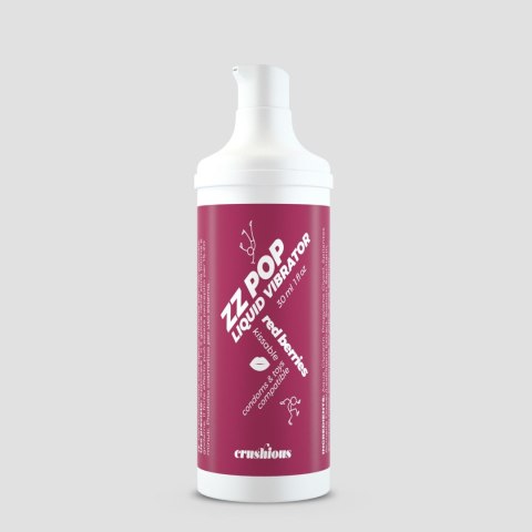 CRUSHIOUS ZZ POP LIQUID VIBRATOR RED BERRIES AROMA 30ML Crushious