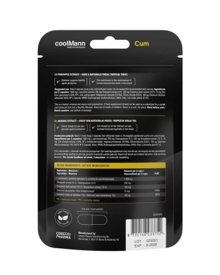 CoolMann CUM - 60 capsules Cobeco