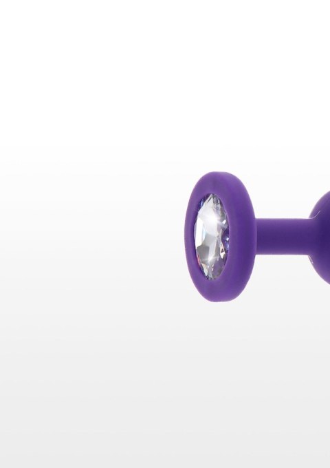 Diamond Booty Jewel Small Purple TOYJOY