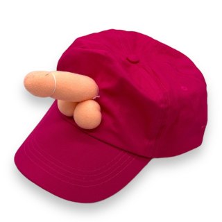 Kinky Pleasure - DS002 - Cap With Penis - Pink - One Size Kinky Pleasure