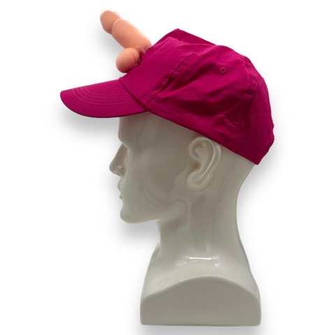 Kinky Pleasure - DS002 - Cap With Penis - Pink - One Size Kinky Pleasure