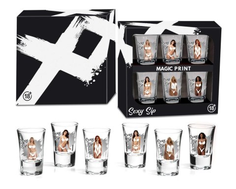 Sexi Sip - Zestaw 6 Kieliszków 35ml - Kobiety House of Mugs