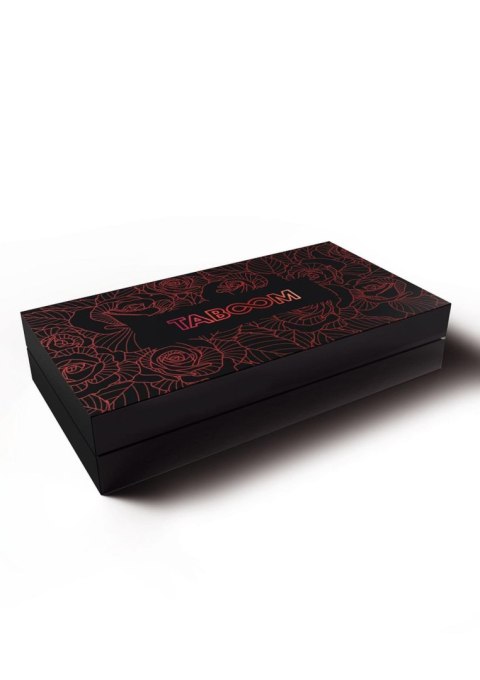 Wild Roses Ball Gag Black Taboom