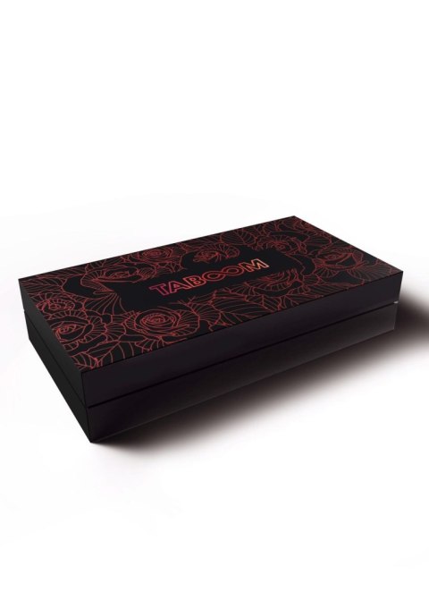 Wild Roses Wrist Cuffs Black Taboom