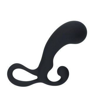 Bulb with Loop Silicone Prostate Massager - M - Black Levelz