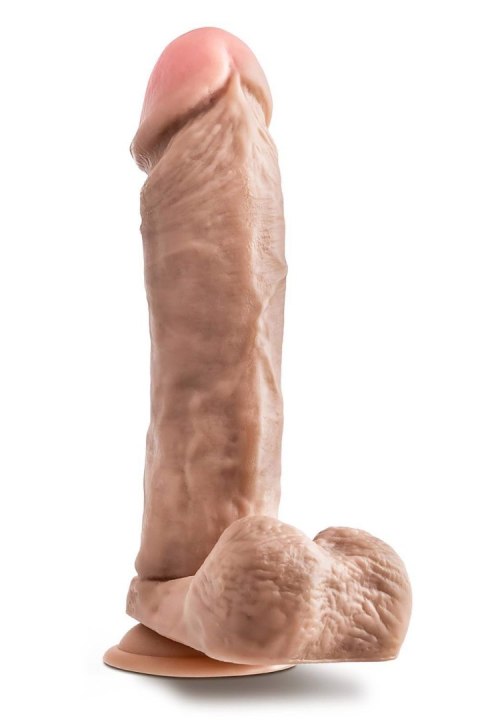 DR. SKIN MR. MAGIC 9 INCH DILDO WITH BALLS BEIGE Blush