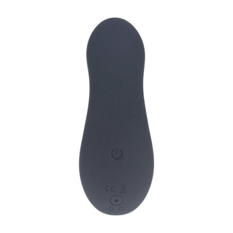 Dual Motor Remote Control Beaded Vibrating Liquid Silicone Prostate Stimulator - Black Levelz
