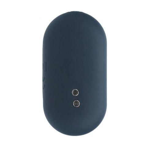 Hexagonal Vibrating Silicone Anal Plug - S - Black Levelz
