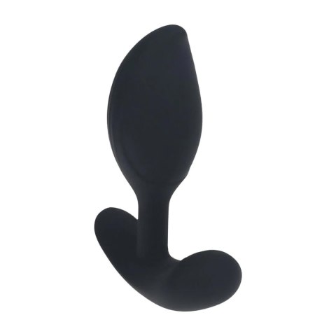 Remote Control Vibrating Liquid Silicone Anal Plug - Black Levelz